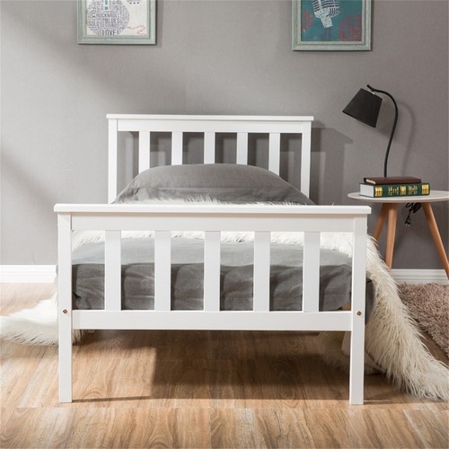Wooden bed 3ft single size - wooden,