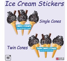 ICE CREAM Stickers - Oreo Cone