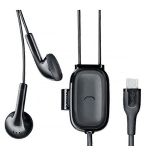 Genuine nokia 203 - wh-203, black