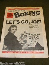 BOXING NEWS - JOE BUGNER - FEB