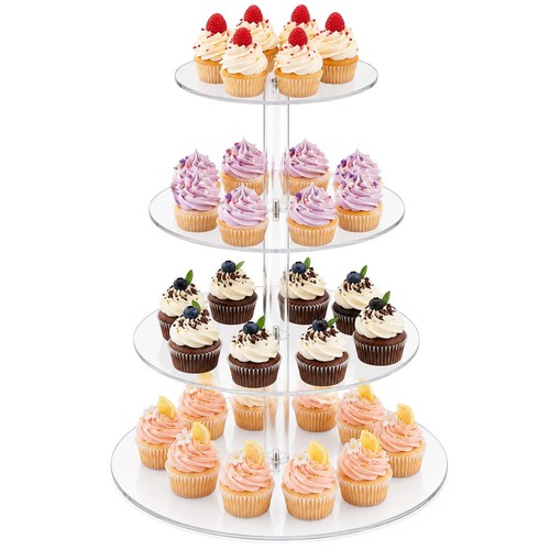 Acrylic cupcake stand - acrylic, stand,