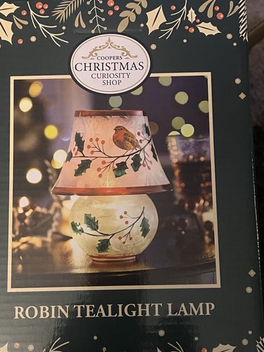 Christmas robin lamp hand - lamp,