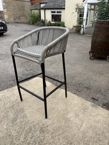 Outdoor barstools rope - rope, woven
