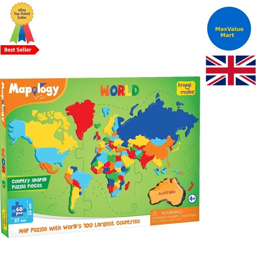Mapology world jigsaw puzzle - world,