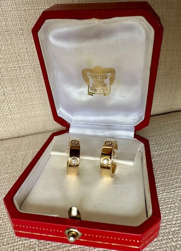 Cartier earrings love hoop - earrings, 6