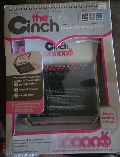 The cinch book binding machine - the,