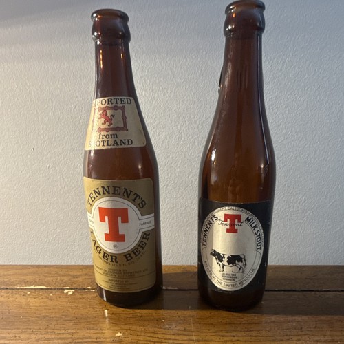 Tennent beer bottles - tennent's,