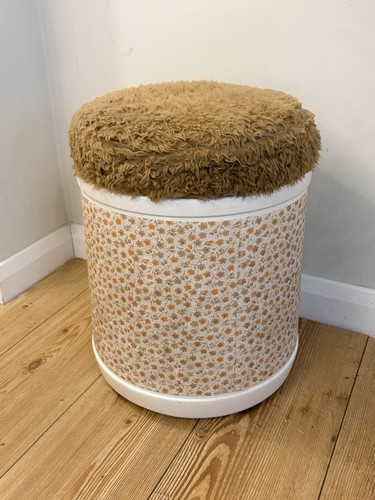 Vintage 1970s floral storage - vintage,
