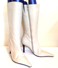 JANE SHILTON IVORY LEATHER