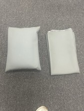 Wax Pad Grey Couch Cover & Pillow