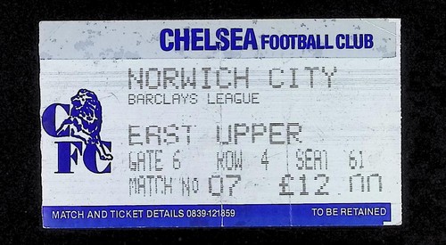 Chelsea norwich city - norwich,