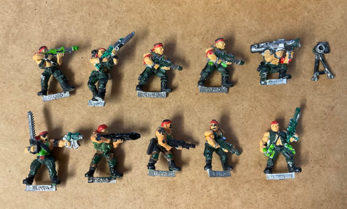 Catachan jungle fighter squad - jungle,