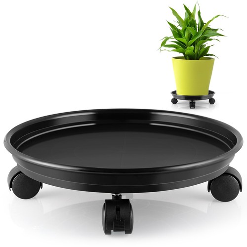 Resin plant caddy - plant, 11.6"