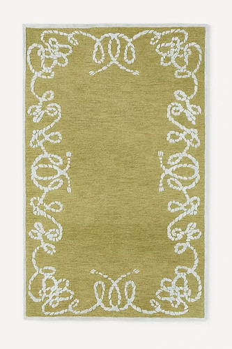 Handmade tufted wool blend - handmade,