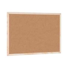 Cork notice board 400x600mm - board,