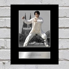 Jackie Chan Signed Photo