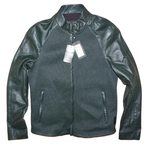 Emporio armani leather jacket - emporio,
