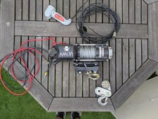 Warrior Ninja 3500lb 12V Electric Winch - 35SPS12