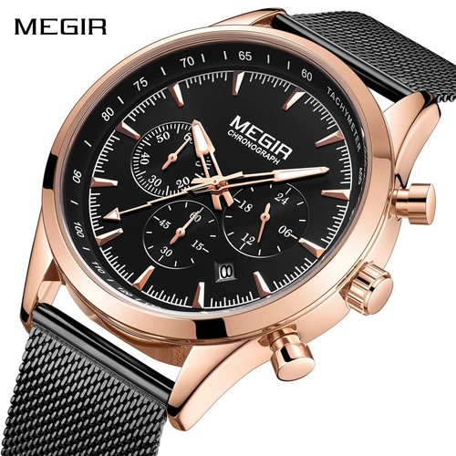 Megir men wristwatch luxury - megir,