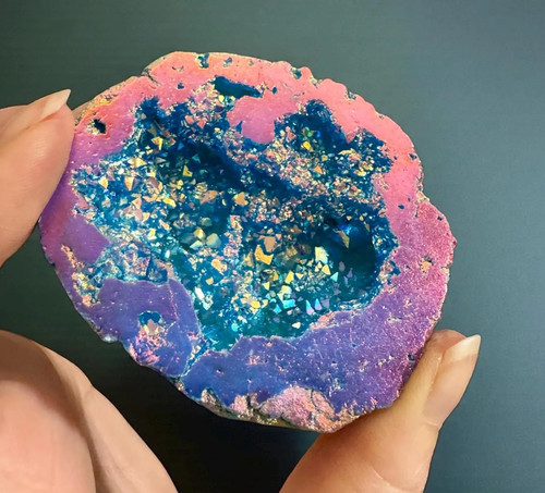 Aqua aura quartz - aqua,