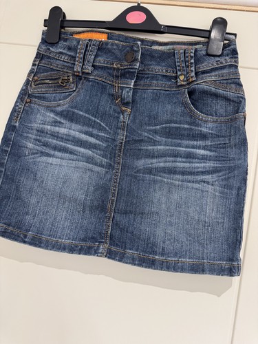 Y2k denim mini skirt kiabi - y2k,