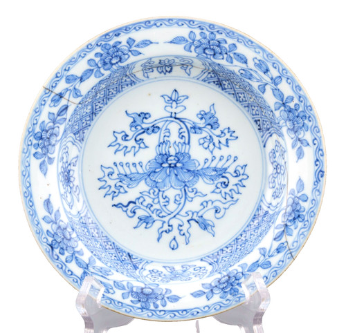 Chinese porcelain plate - plate, blue