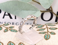 ❤️Genuine Retired Pandora Alluring Brilliant Marquise CZ Ring S925 ALE Size 52❤️