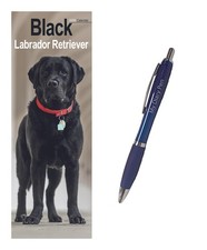 Labrador Retriever Black Slim Calendar 2026 + EXCLUSIVE LIMITED EDITION PEN