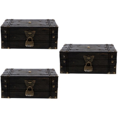 Vintage brown wooden - brown,