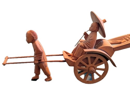 Early 1950s rickshaw balsa - early,