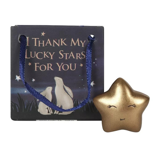 Lucky stars charm ornament - lucky,
