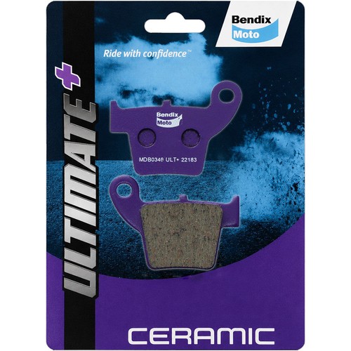 Brake pads ceramic rear - rear, for