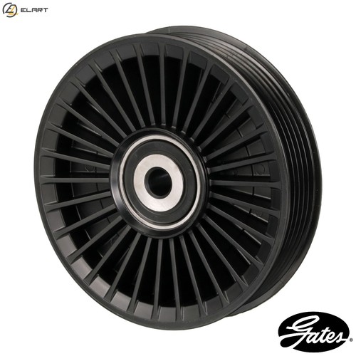 Deflectionguide pulley vribbed - deflectionguide,