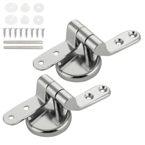 Toilet seat hinges pair - seat, of