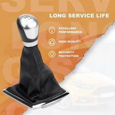 Shift Gear Knob 5 Speed For Ford Focus Fiesta B-Max C-Max Mondeo Transit 1571917