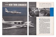 Piper Twin Comanche Aircraft