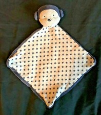 Babies Next Blue & Grey Monkey Comforter ~ Baby Blankie ~ Discontinued