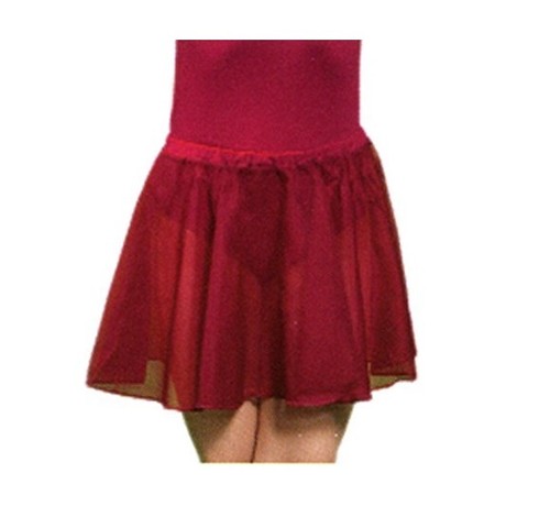 Plum girls chiffon circular - plum,