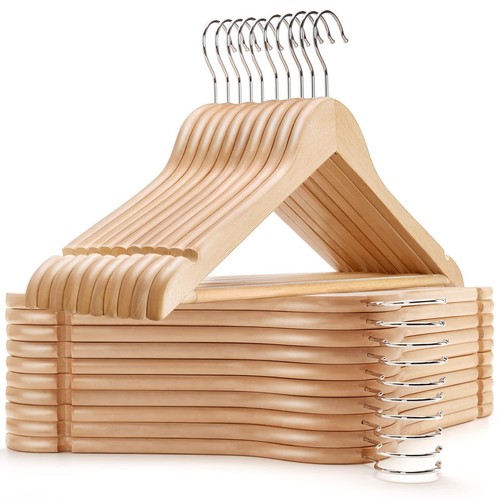 Pack wooden coat hangers - 30,