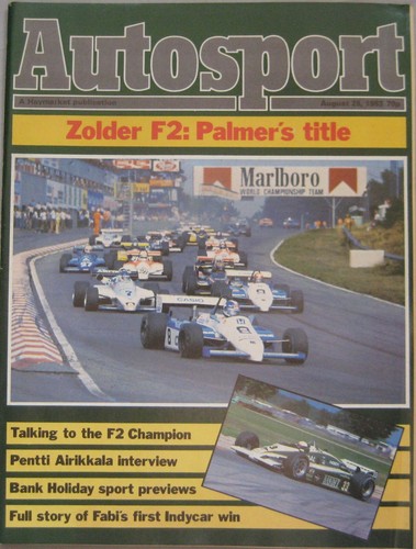 Autosport magazine august - autosport, 25