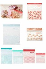 Ikea istad Resealable Plastic Zip lock Bags Food Sandwich Freezer Bags reusable 