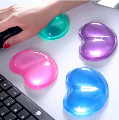 Silicone wrist rest gel mouse - silicone,
