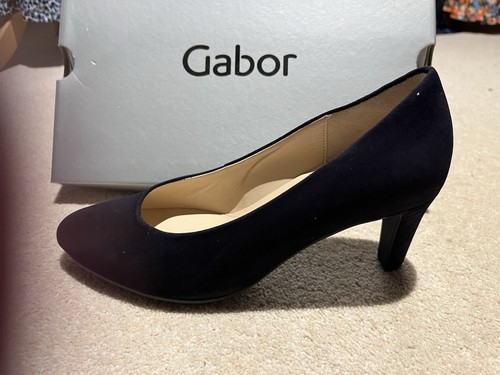 Gabor soft smart navy suede - gabor,