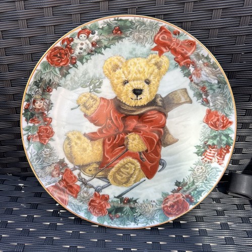 Franklin mint teddy winter - franklin,