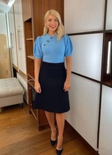 Pretty Blue ZARA Wool Blend