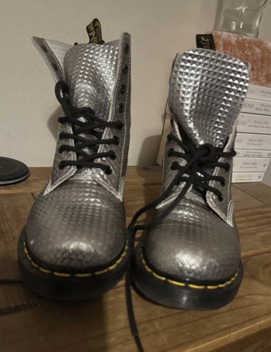 Martens 1460 pascal silver - martens,