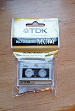 TDK Microcassette MC60 Audio