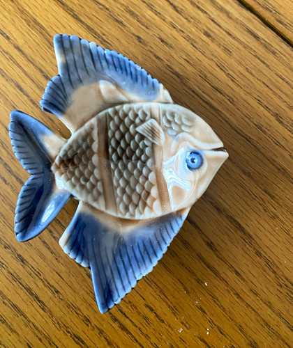 Wade porcelain fish figurine - porcelain,