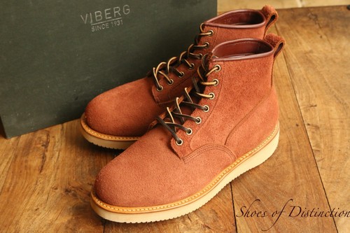 Viberg red suede leather shoes - viberg,