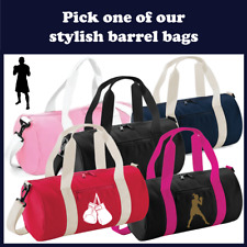 Personalised Boxing Bag Kids Club Holdall Boys Girls Kit Childrens Gloves Shoes 
